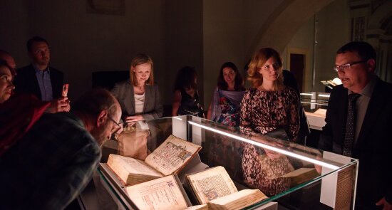 Vernisáž výstavy Eliška Rejčka: Dar Středověku